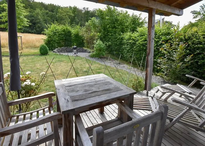 In Forest With Terrace & Bbq Berlingen